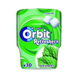 ОРБИТ РЕФРЕШЕРС СПЕАРМИНТ – ГУМИ ЗА ЏВАКАЊЕ 30/1