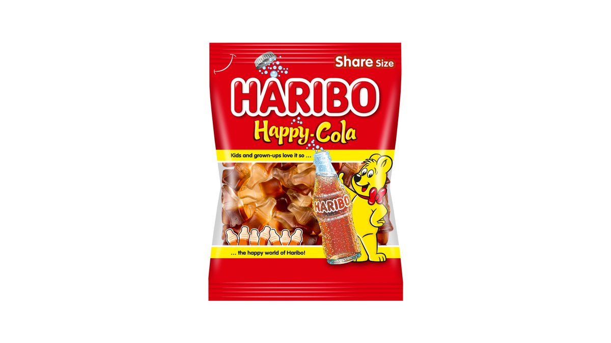 ХАРИБО ГУМЕНИ БОНБОНИ ХЕПИ КОЛА 200 ГР