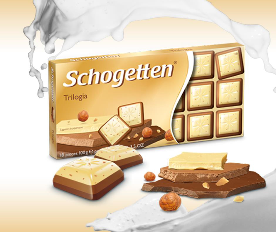 ЧОКОЛАДА МЛЕЧНО ТРИЛОГИЈА 100 ГР ШОГЕТЕН