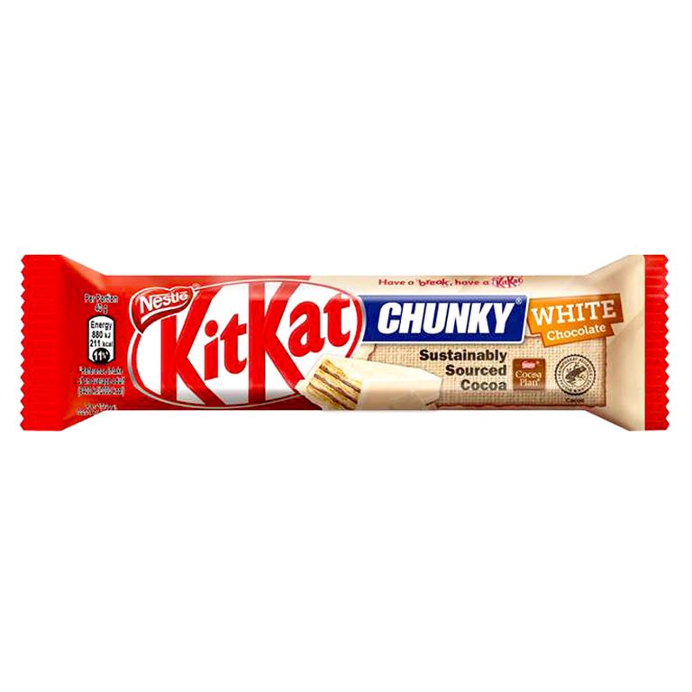 НЕСТЛЕ КИТ КАТ ЧАНКИ БЕЛО ЧОКОЛАДО 40ГР