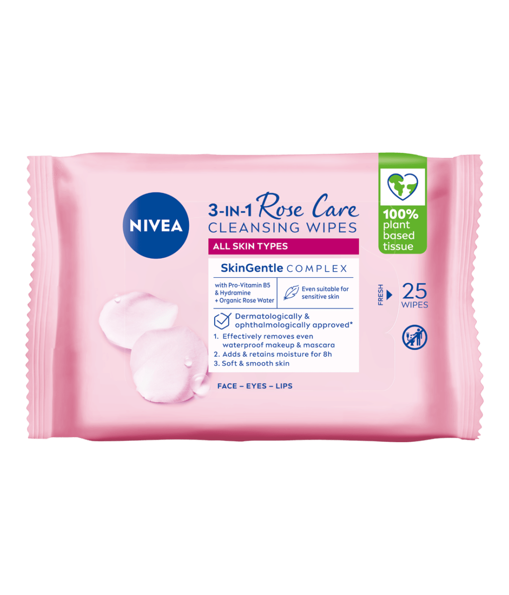 ВЛАЖНИ МАРАМЧИЊА НИВЕА МИЦЕРАЛНИ РОЗЕ 25/1