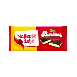 НАЈЛЕПШЕ ЖЕЉЕ ЧОКОЛАДА БАНАНИЦА 184 ГР