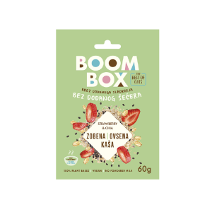 БУМ БОКС – ОВЕСНА КАША СО ЈАГОДА И ЧИА 60 Г