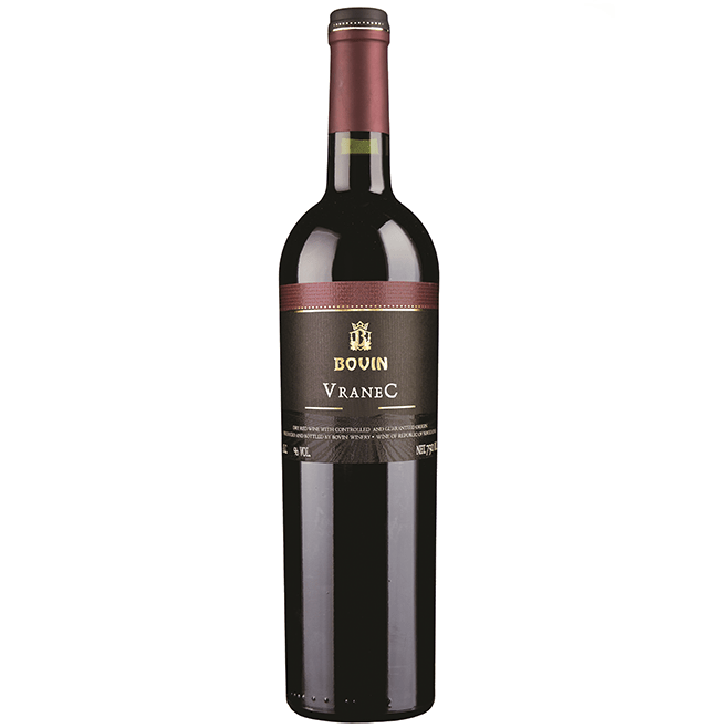 БОВИН ВИНО ВРАНЕЦ ЦРВЕНО 0.75 Л