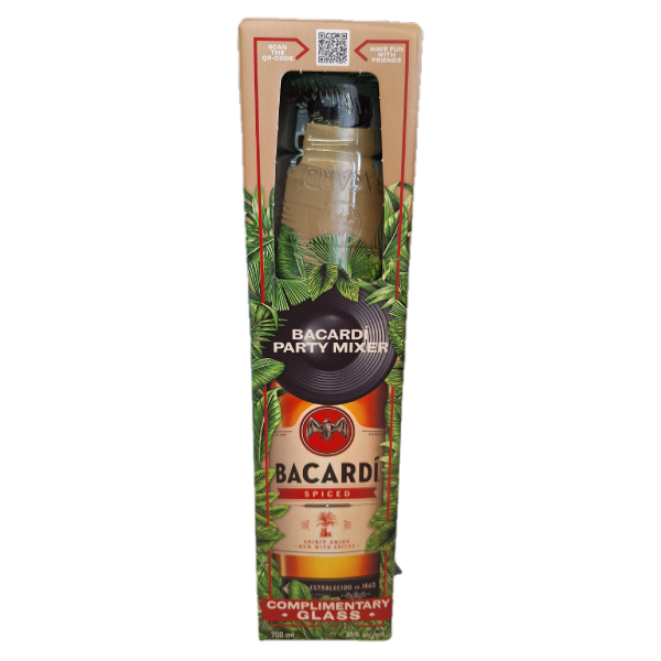 РУМ БАКАРДИ КАРТА БЛАНКА СПАИСД 0.7 ЛЧАША