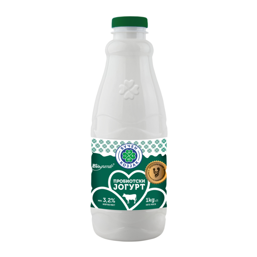 БУЧЕН КОЗЈАК ПРОБИОТСКИ ЈОГУРТ 3.2% 1 Л