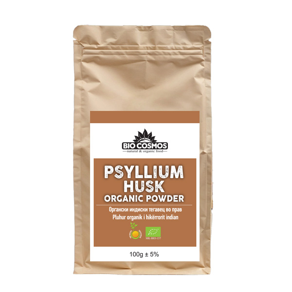 ПСИЛИУМ БИОКОСМОС ИНДИСКИ ТЕГАВЕЦ ОРГ. 100 Г