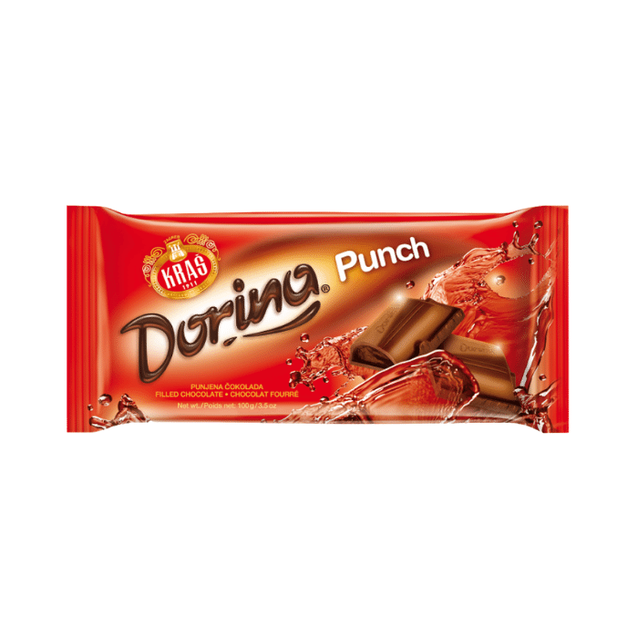 КРАШ ДОРИНА – ЧОКОЛАДА ПУНЧ 100 Г