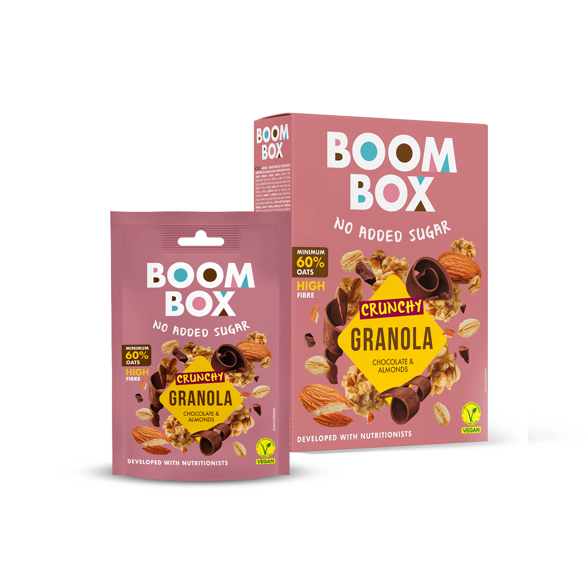 ОВЕСНА ГРАНОЛА БУМ БОКС ЧОКОЛАДО 60ГР