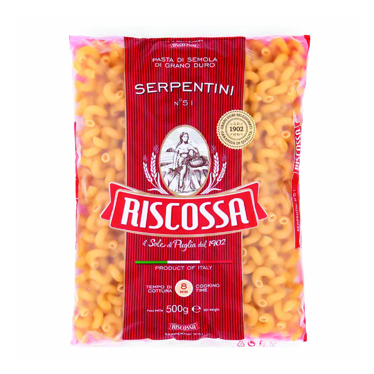 ТЕСТЕНИНИ РИСКОСА МАКАРОНИ 51 454 ГР