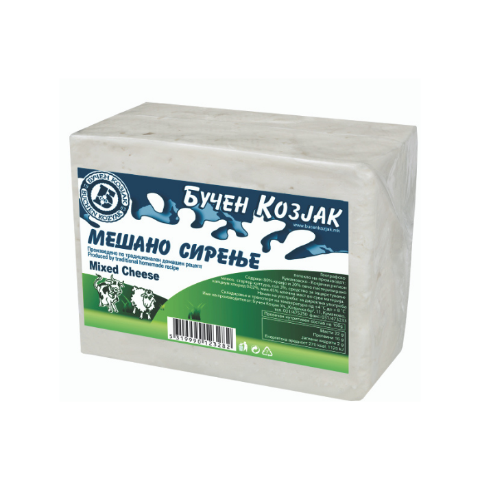 СИРЕЊЕ МЕШАНО БУЧЕН КОЗЈАК 1 КГ