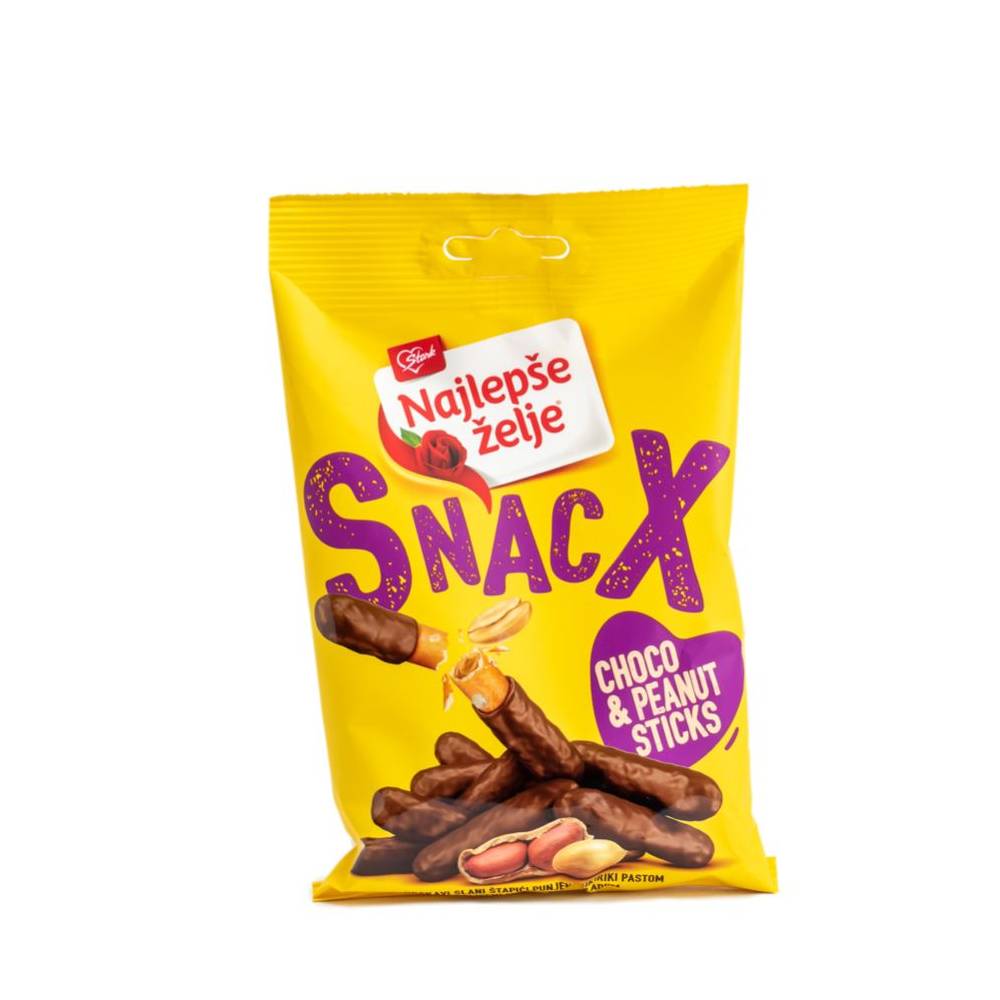 НАЈЛЕПШЕ ЖЕЉЕ СОЛЕНИ СТАПЧИЊА СО ЧОКОЛАДА 80 ГР