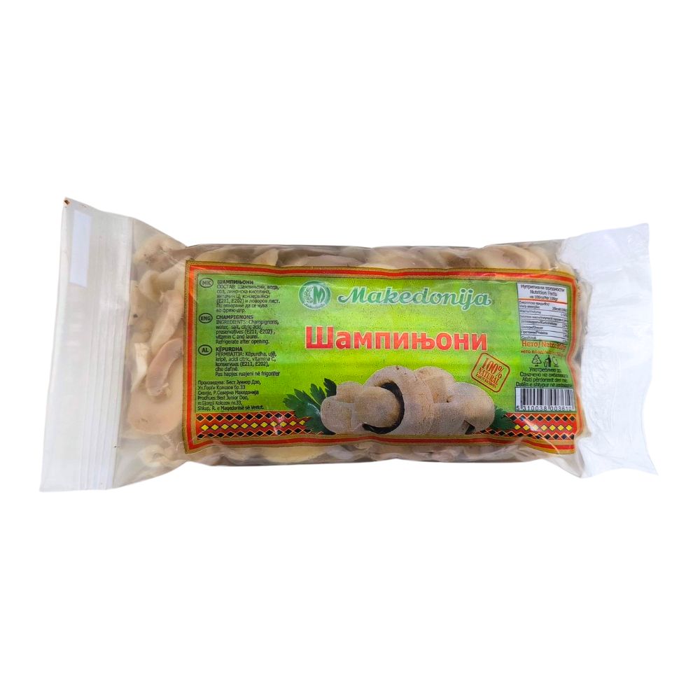МАКЕДОНИЈА ШАМПИЊОНИ СЕЦКАНИ 300 ГР КЕСА