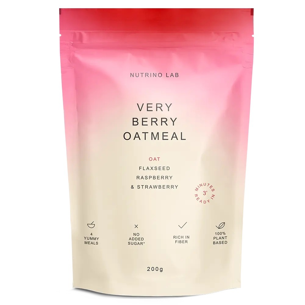 ОВЕСНА КАША НУТРИНО ЛАБ ВЕРИ БЕРИ МИКС 200 Г