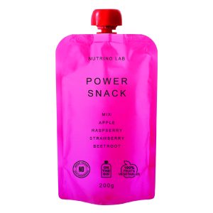 НУТРИНО ЛАБ ПАУЕР СНЕК СМУТИ СО ЈАБОЛКО, МАЛИНА, ЈАГОДА И ЦВЕКЛО 200 ГР