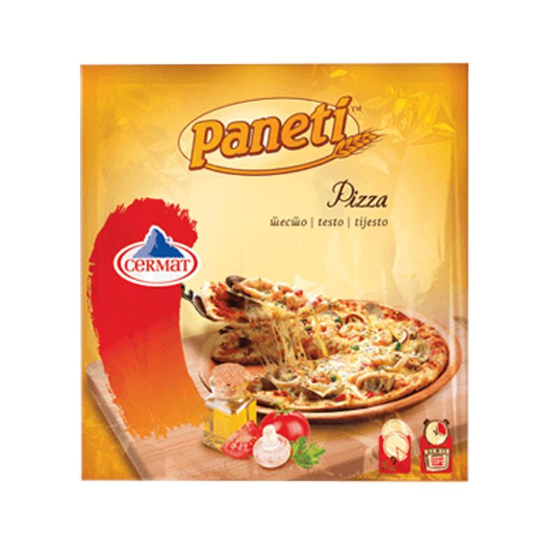ПАНЕТИ ТЕСТО ЗА ПИЦА 2/1 360 ГР (ЗАМРЗНАТО)