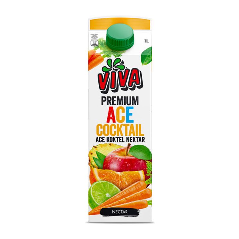 ВИВА АЦЕ КОКТЕЛ НЕКТАР 1 Л.