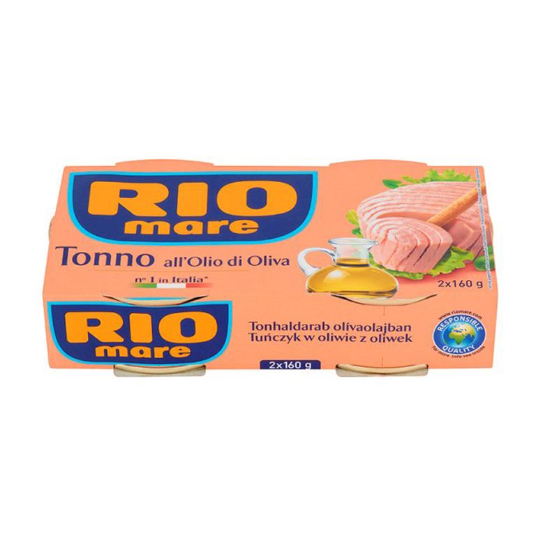 РИО МАРЕ ТУНА ВО МАСЛИНОВО МАСЛО 2 Х 160 ГР