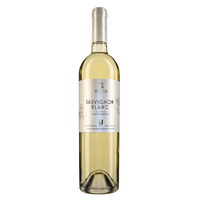 ВИНО БЕЛО СОВИЊОН БЛАНЦ БОВИН 0.75 Л