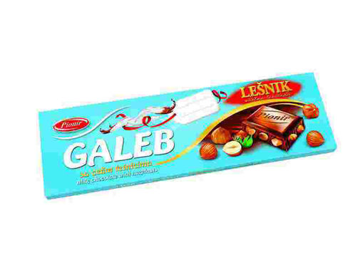 ПИОНИР ГАЛЕБ ЧОКОЛАДО СО 20% ЛЕШНИК 250 ГР