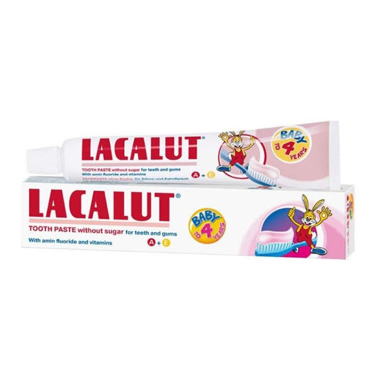 ПАСТА ЗА ЗАБИ ЛАКАЛУТ БЕБИ 0 - 4 Г 50 МЛ