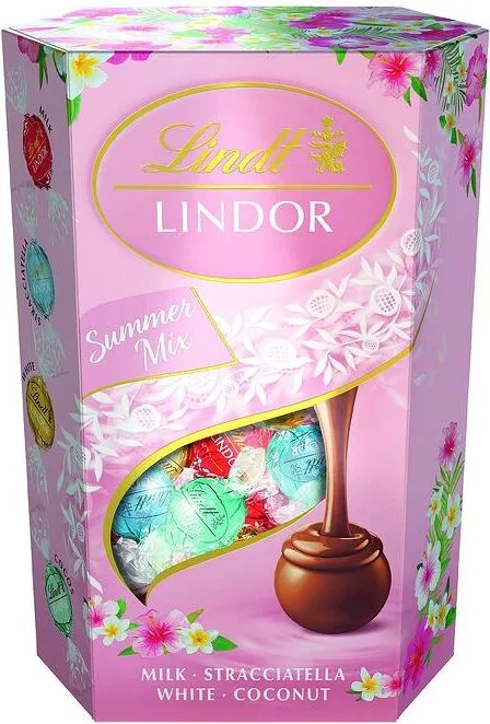 ЛИНДТ ЛИНДОР КОРНЕТ ЛЕТЕН МИКС 200 Г