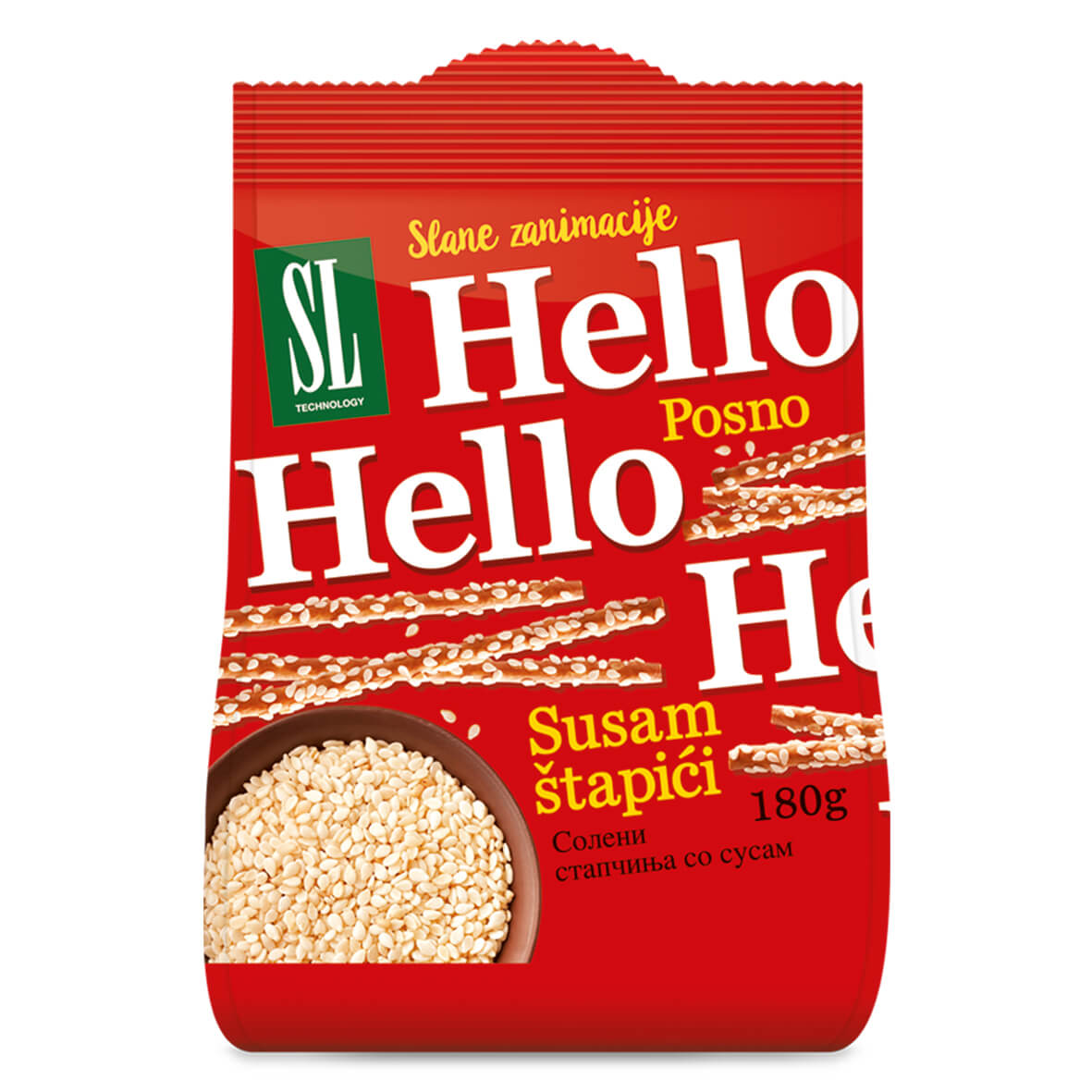 ХЕЛОУ СОЛЕНКИ СО СУСАМ 180 ГР СВИСЛИОН