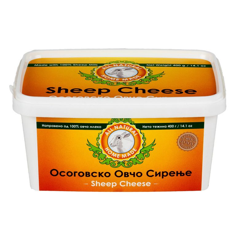 ОСОГОВСКО ОВЧО СИРЕЊЕ ВО КАНТИЧКА 800 ГР