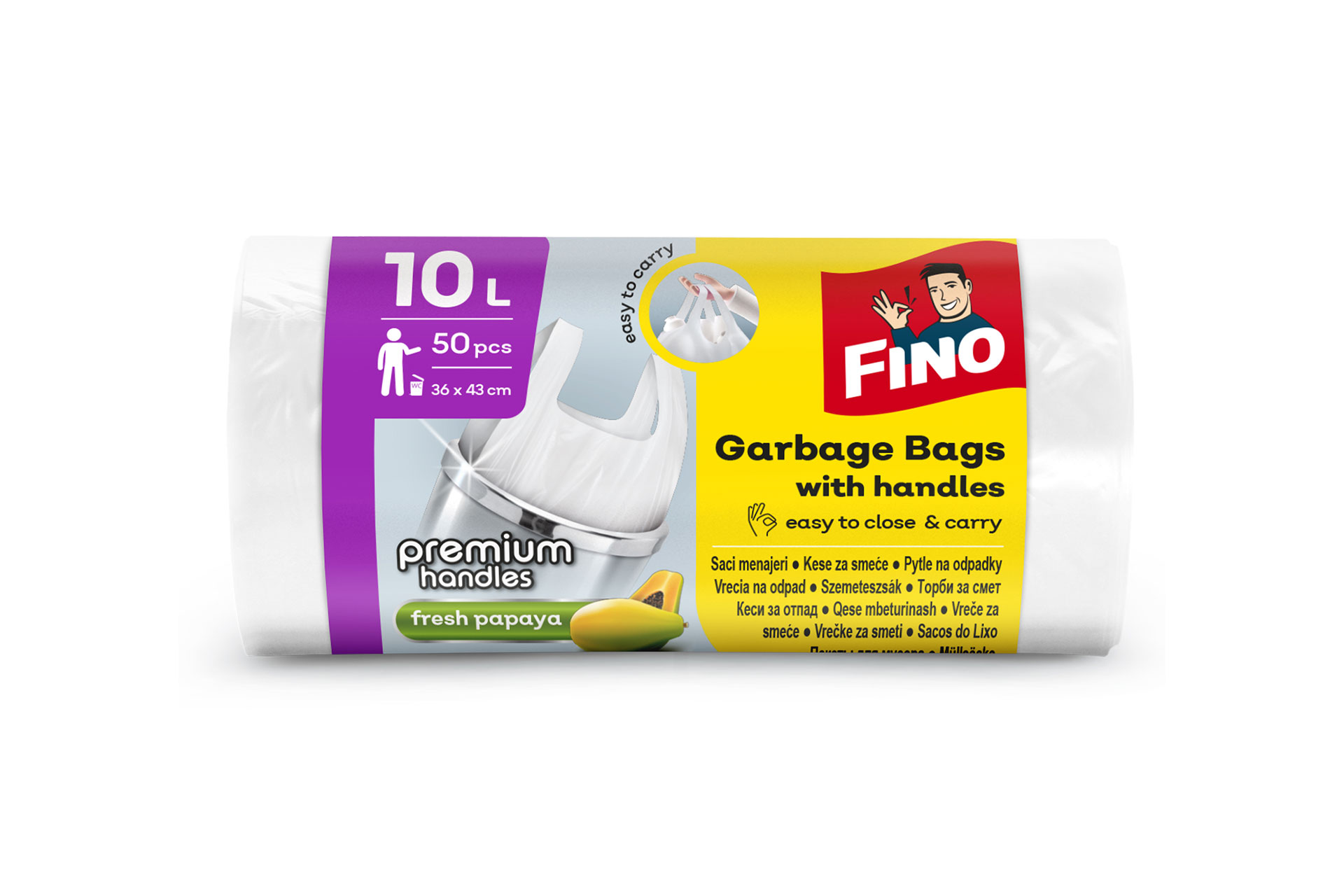 ВРЕЌИ ЗА ОТПАД ФИНО ВО БОЈА 10 ЛИТ, 50/1