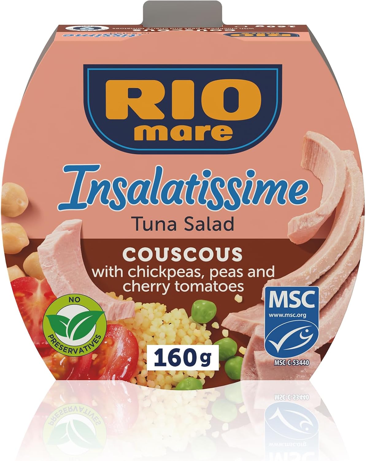 РИО МАРЕ ИНСАЛАТИСИМЕ ТУНА СО КУС КУС ИЗИПИЛ 160 Г 2/1