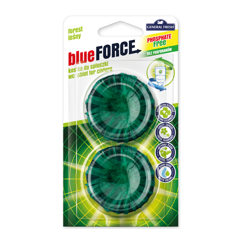ГЕНЕРАЛ ФРЕШ БЛУ ФОРС ФОРЕСТ ОСВЕЖУВАЧ ЗА ВЦ КАЗАНЧЕ 2 Х 40 ГР