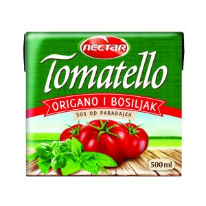 НЕКТАР ТОМАТЕЛО СОС ОД ДОМАТИ СО ОРИГАНО И БОСИЛЕК 500 МЛ