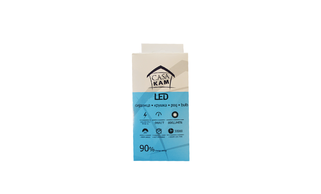 СИЈАЛИЦА КАЗА КАМ ЛЕД ВАЛЈУ 9 В