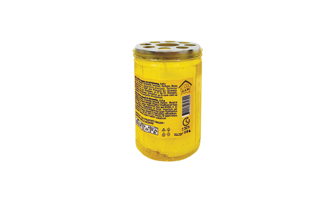 СВЕЌА ЦИТРОНЕЛА ВО ЧАША КАЗА КАМ 115 ГР