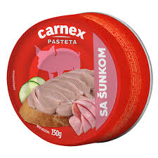 ПАШТЕТА КАРНЕКС ШУНКА 150Г