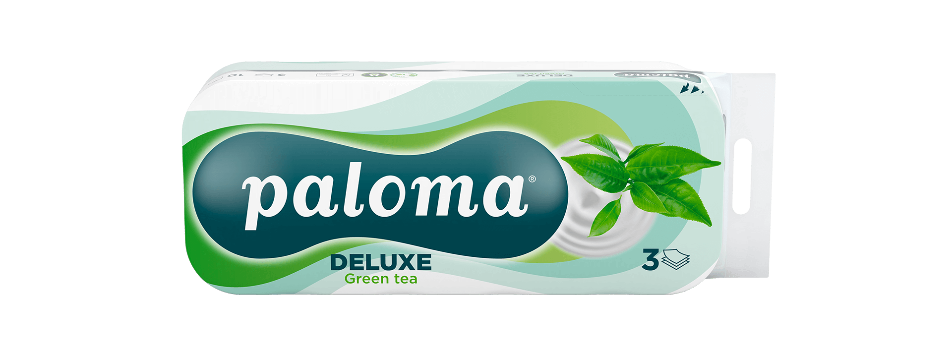 ТОАЛЕТНА ХАРТИЈА ТРОСЛОЈНА ГРИН ТИ ПАЛОМА 10/1