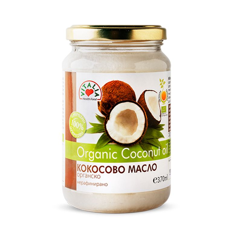 ВИТАЛИА КОКОСОВО МАСЛО ЛАДНО ЦЕДЕНО 370 МЛ
