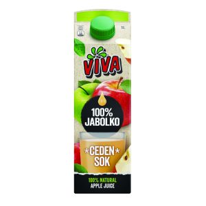 ВИВА – ЦЕДЕН СОК ЈАБОЛКО 100% 1 Л