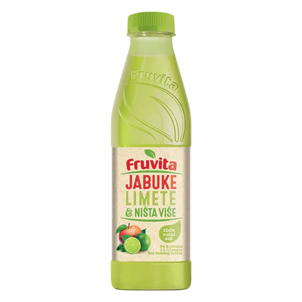 ФРУВИТА СОК ОД ЈАБОЛКО И ЛИМЕТА 800 МЛ