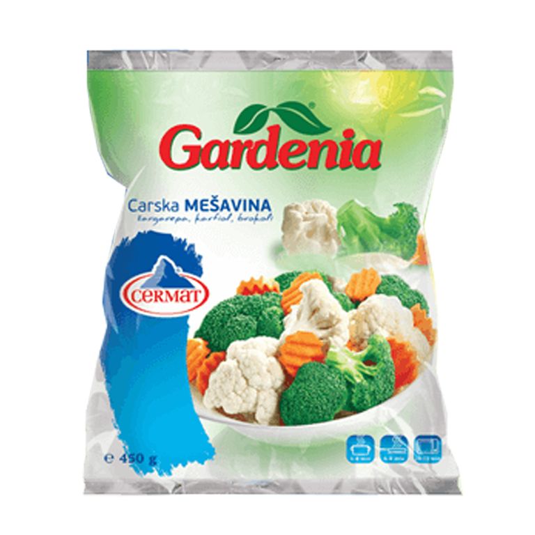 ЦЕРМАТ ГАРДЕНИА ЦАРСКА МЕШАВИНА 450 ГР (ЗАМРЗНАТО)