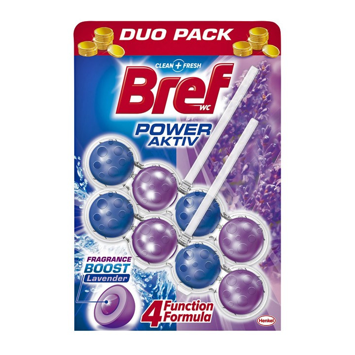 БРЕФ ПАУЕР АКТИВ ДУО ЛАВАНДЕР ОСВЕЖУВАЧ ЗА ВЕЦЕ ШКОЛКА 2 Х 50 ГР