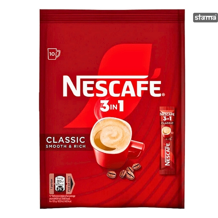 НЕСКАФЕ 3 ВО 1 15.5 Г КЛАСИК 10/1 КЕСА