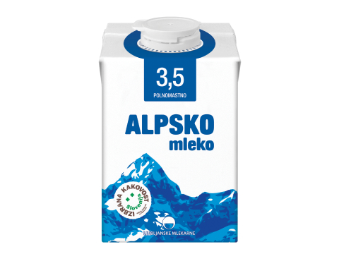 АЛПСКО МЛЕКО 3,5% М.М 500 МЛ