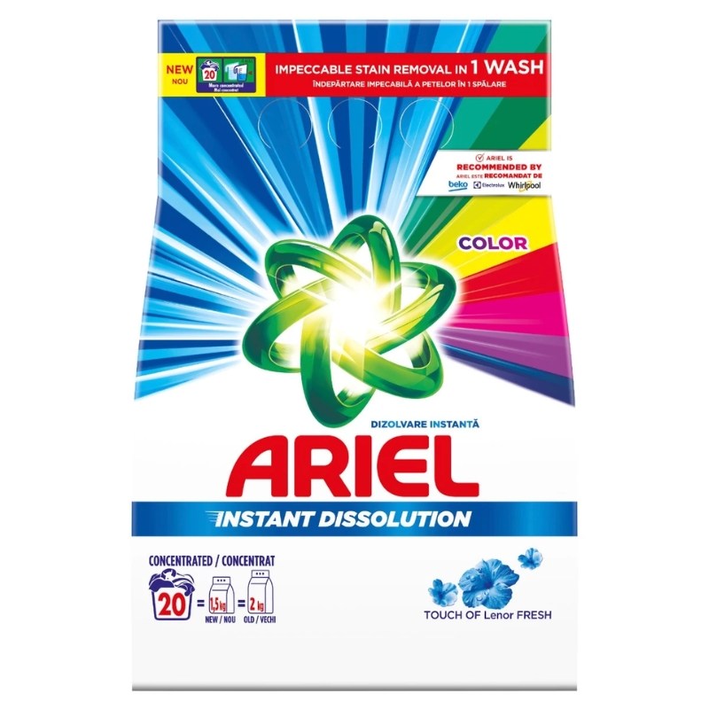 ДЕТЕРГЕНТ АРИЕЛ ТАЧ ОФ ЛЕНОР 1.5КГ