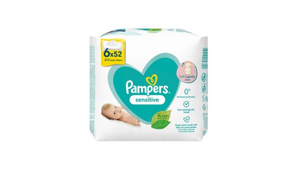 ВЛАЖНИ МАРАМЧИЊА ПАМПЕРС СЕНЗИТИВ 52 ПАР