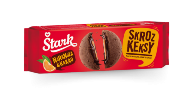 СОКО ШТАРК СКРОЗ КЕКСИ КАКАО ПОРТОКАЛ 135ГР