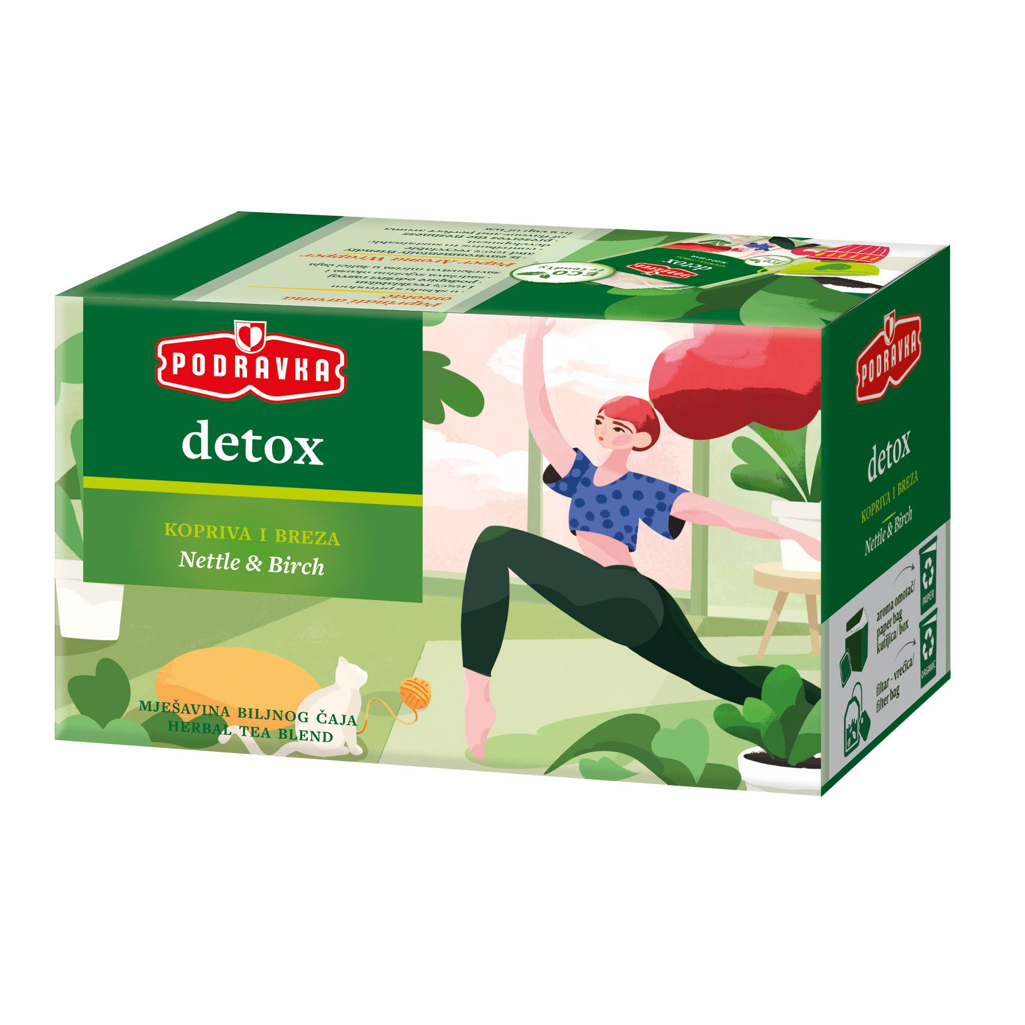 ПОДРАВКА ЧАЈ ДЕТОКС 20 КЕСИЧКИ