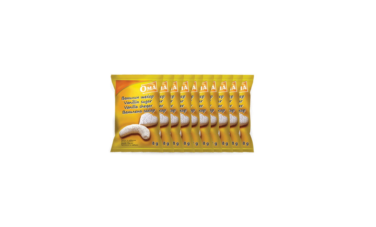 ВАНИЛИН ШЕКЕР ОМА 10*8 ГР
