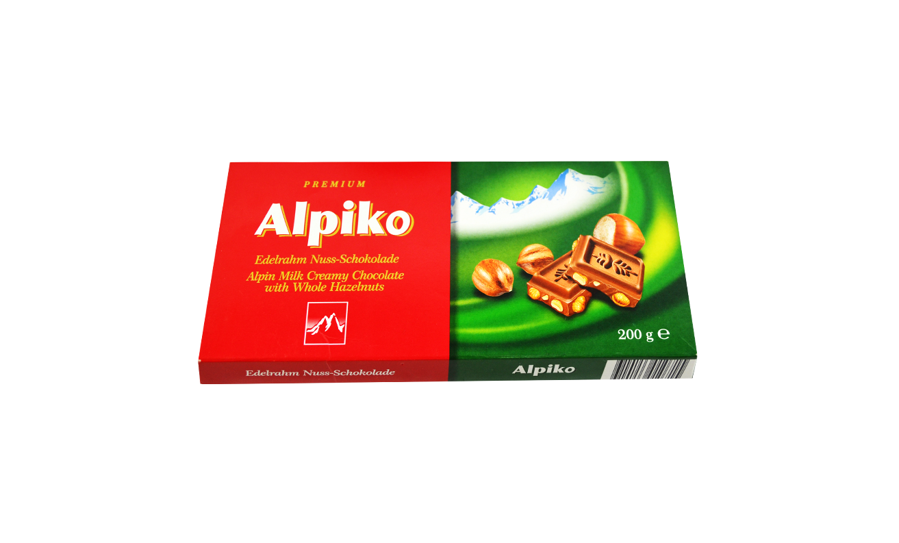 ЧОКОЛ.ЦЕЛ ЛЕШНИК 200 ГР АЛПИКО