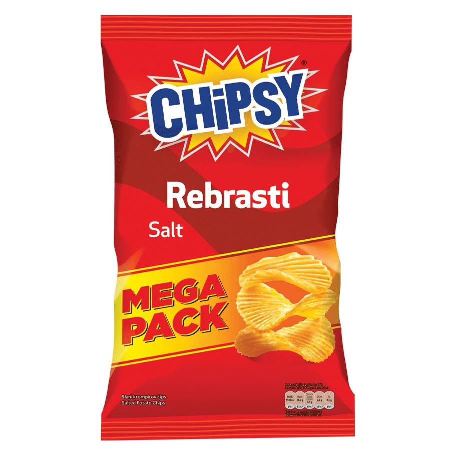 ЧИПС СОЛЕН РЕБРАСТ 280 ГР. ЧИПСИ МАРБО